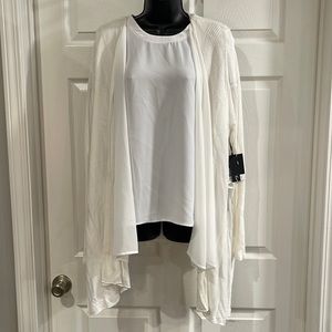 White Cardigan Sweater
